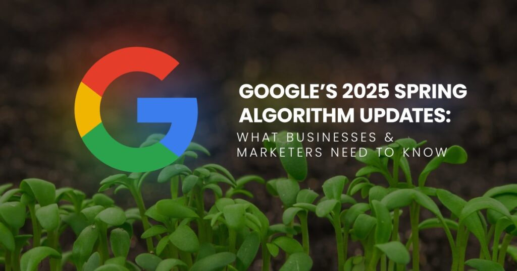 Google's 2025 Spring Algorithm Updates - What Businesses & Marketers Need to Know